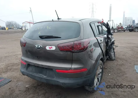2014 Kia Sportage Lx из США, поврежденный, VIN KNDPBCAC3E7657196